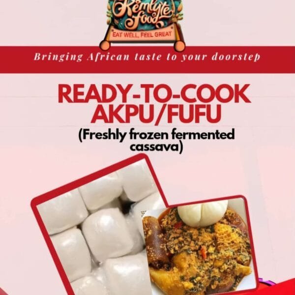 Akpu fufu